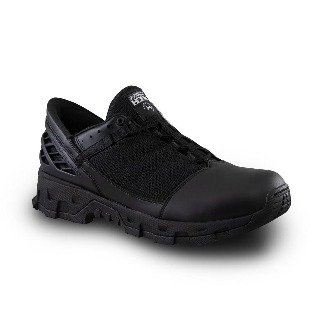 ORIGINAL S.W.A.T. ALPHA FREEDOM -UNISEX SNEAKERS-BLACK US MEN'S 10, WOMEN'S 11.5